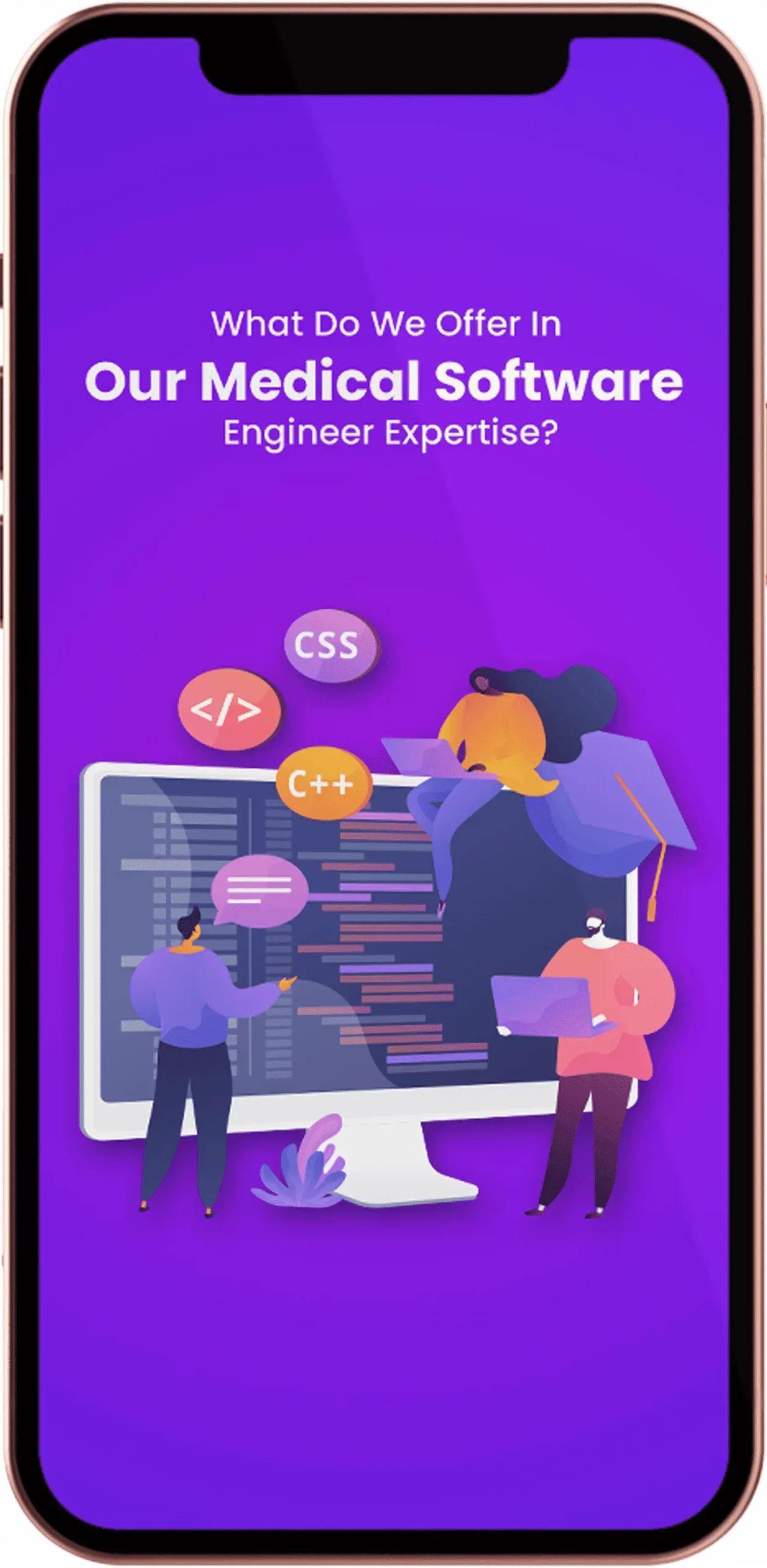 Healthcare software development services and expertise